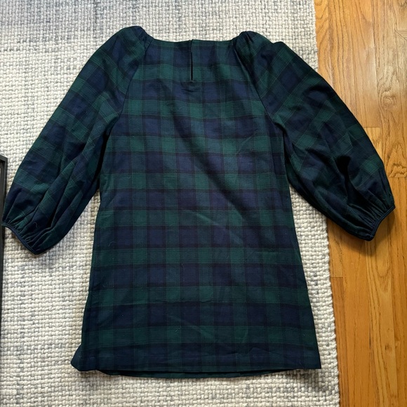 NEW Hill House The Araminta Dress Tartan Plaid Small - Picture 5 of 5